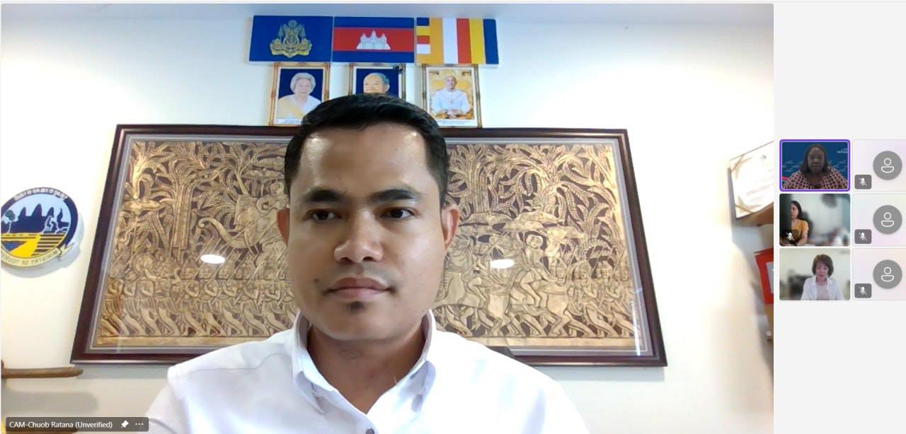 កិច្ចប្រជុំត្រួតពិនិត្យវឌ្ឍនភាពការអនុវត្តគម្រោងទេសចរណ៍ប្រកបដោយនិរន្តរភាព (Sustainable Tourism) ក្រោមកិច្ចសហការជាមួយអង្គការ